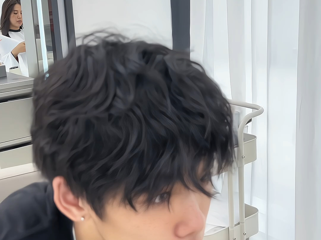 长沙男生理发店推荐|男生一定要烫的莱斯利卷