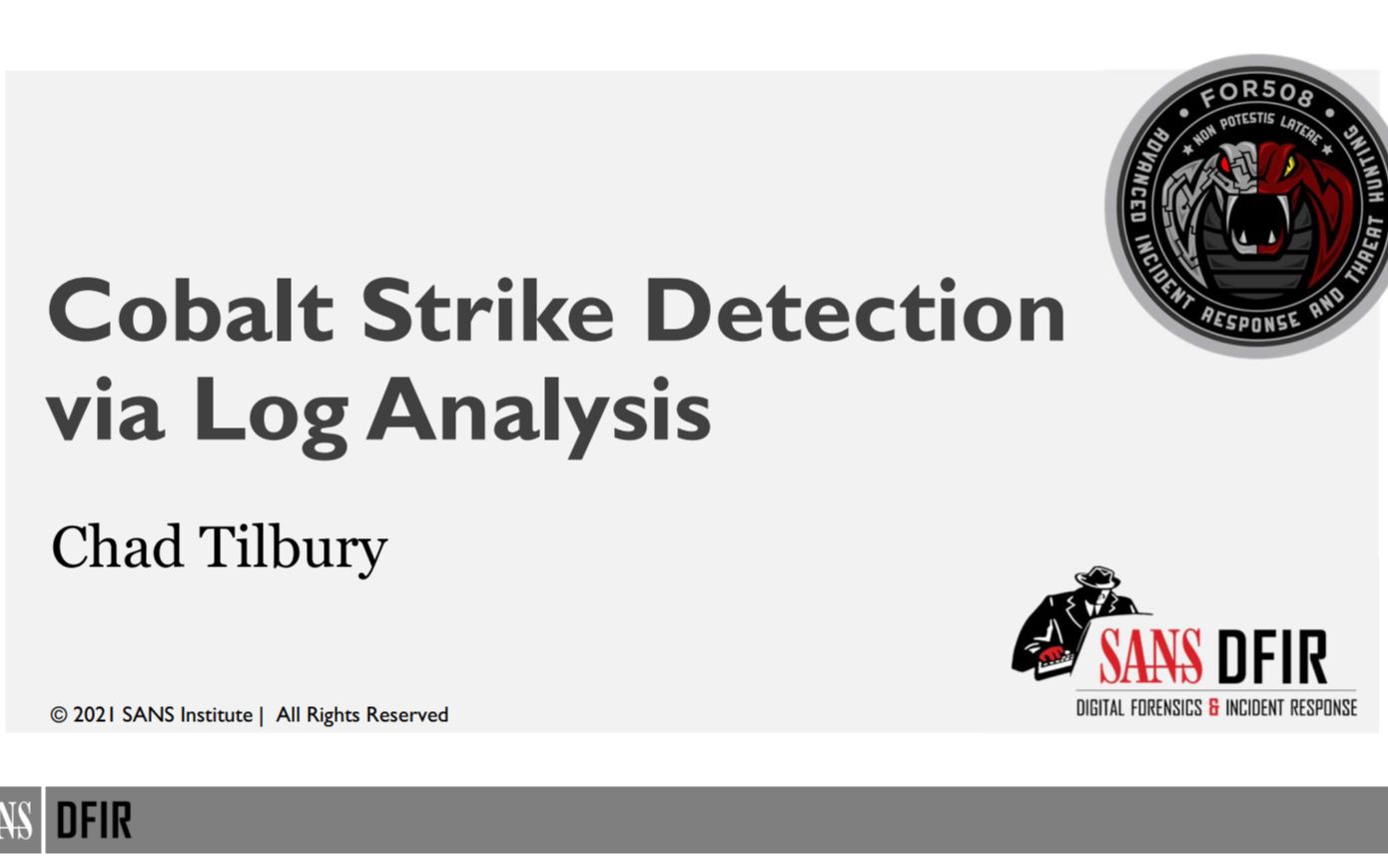 如何通过日志分析检测 cobalt strike