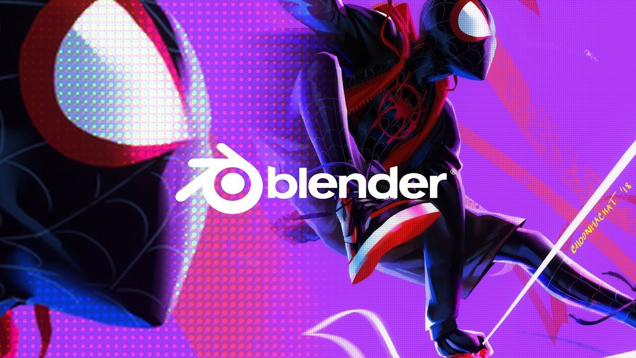 如何在 Blender 4.1 中制作蜘蛛网材质(中英文字幕)哔哩哔哩bilibili