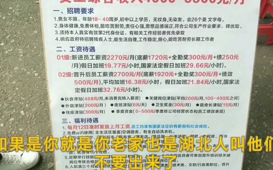 4月3日湖北人在东莞好找工作吗?听企业直招怎么说?给了什么建议?湖北朋友一定看看,对您有帮助哔哩哔哩bilibili