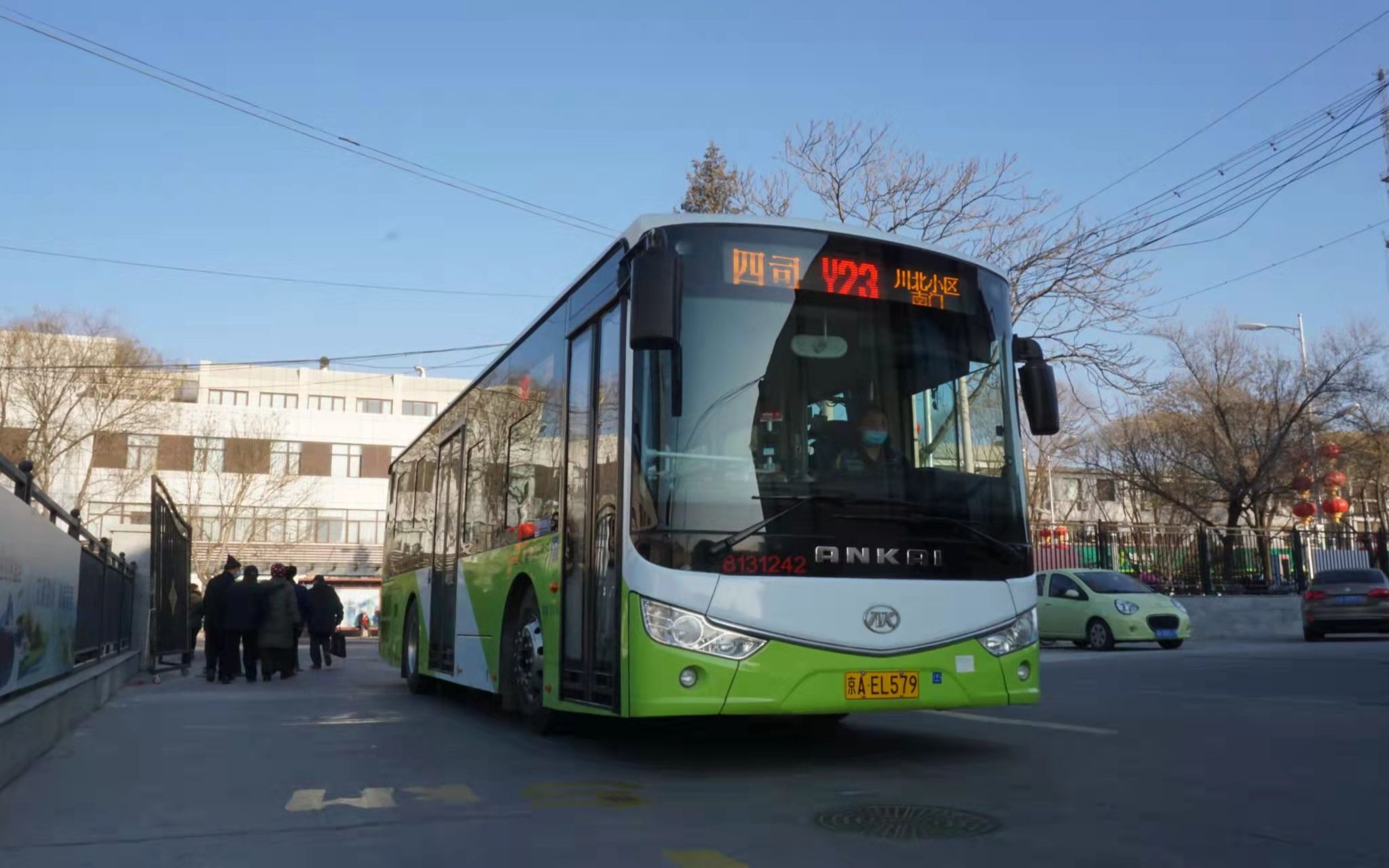 北京公交y23路双向早班车(川北小区南门->四司->川北小区南门)全称第