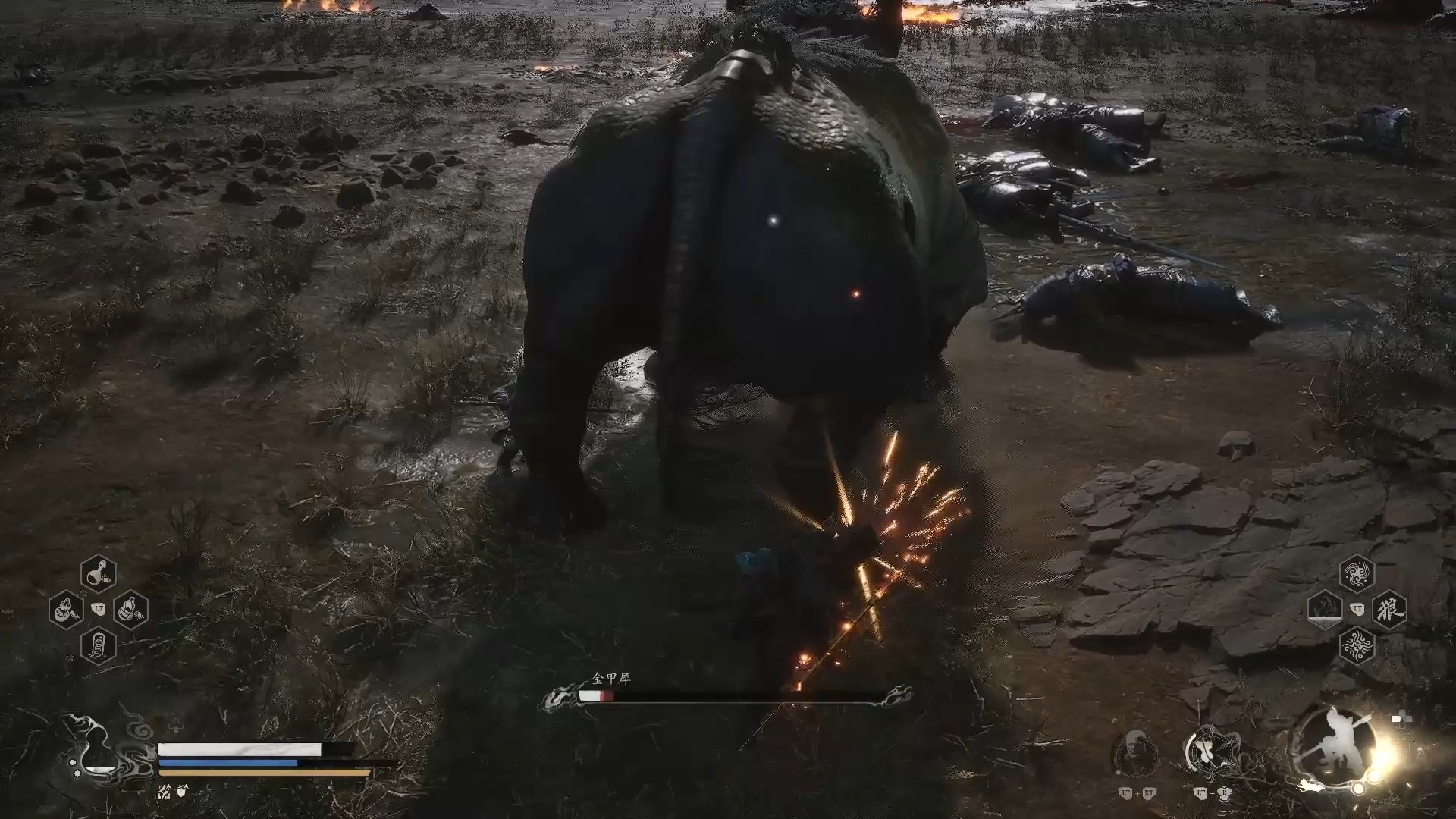 黑神话悟空boss金甲犀