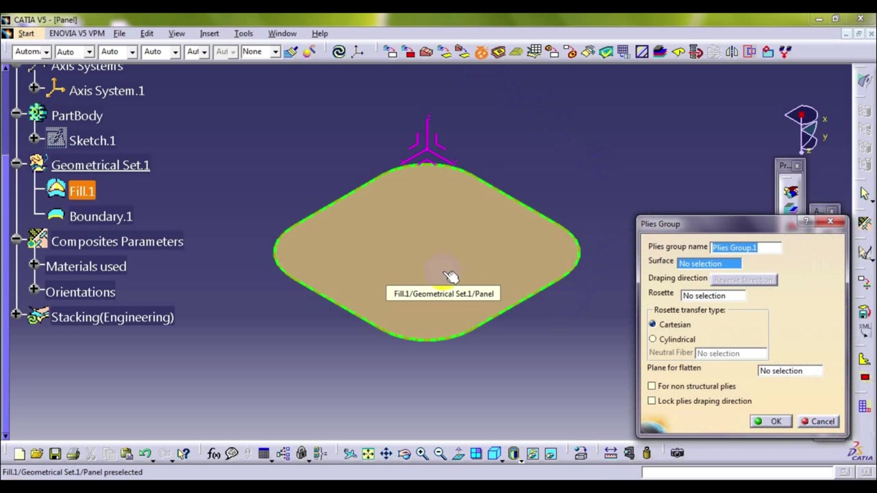 【搬运】CATIA V5 composite Design Basic哔哩哔哩bilibili