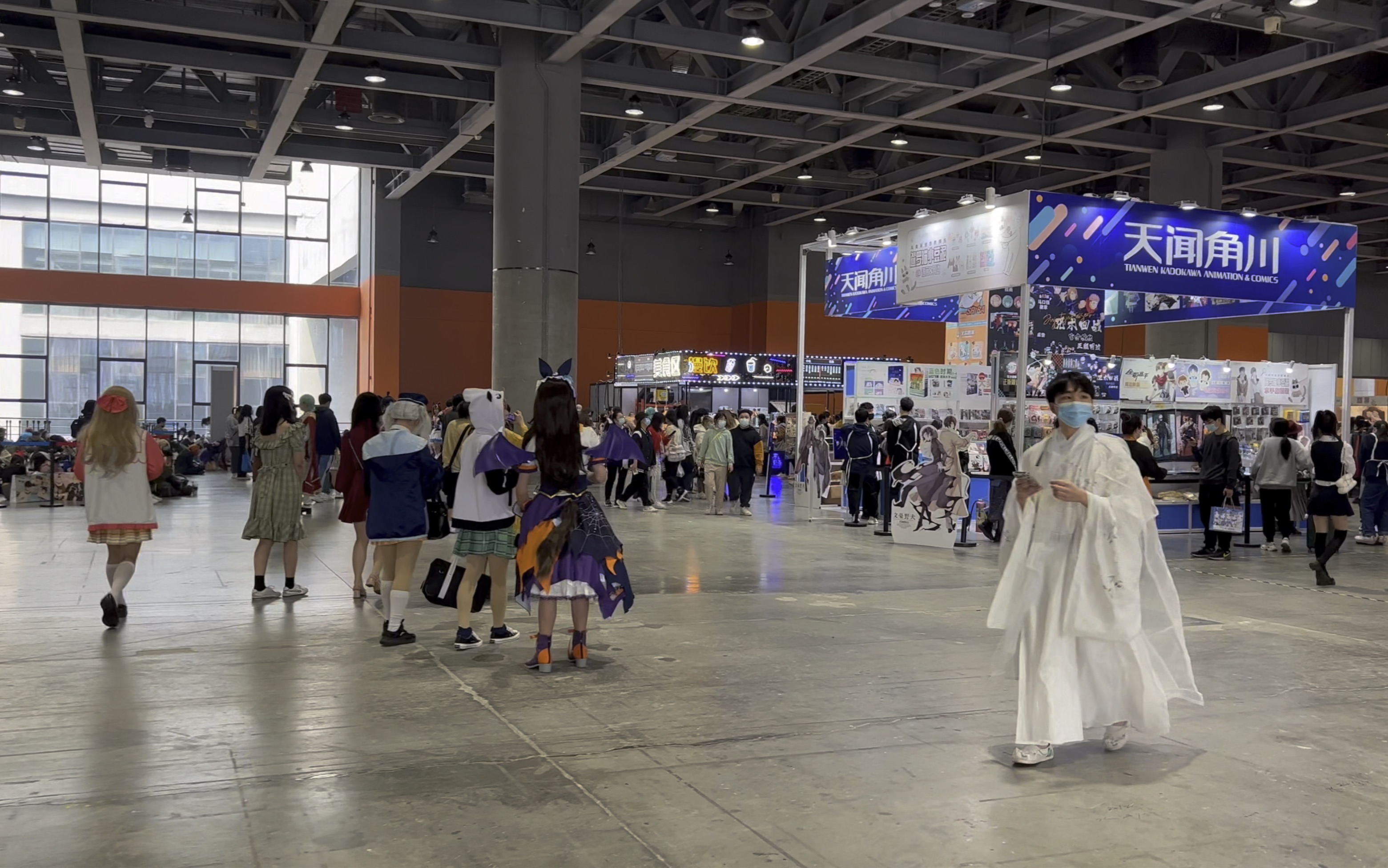 22年漫展广州cp29mini第二天内场溜达云漫展30分钟