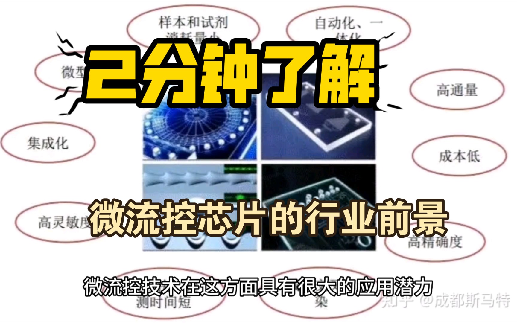 微流控芯片的故事18-浅谈一下这个行业的应用前景,详细的还请评论,我之后会讲的
