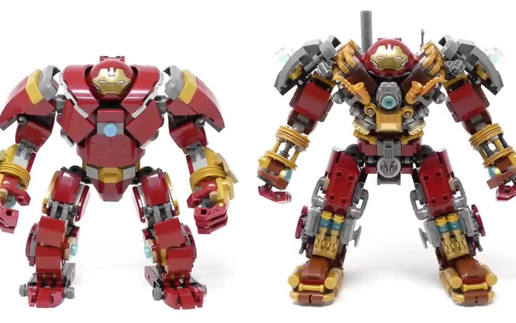 乐高反浩克机甲改造