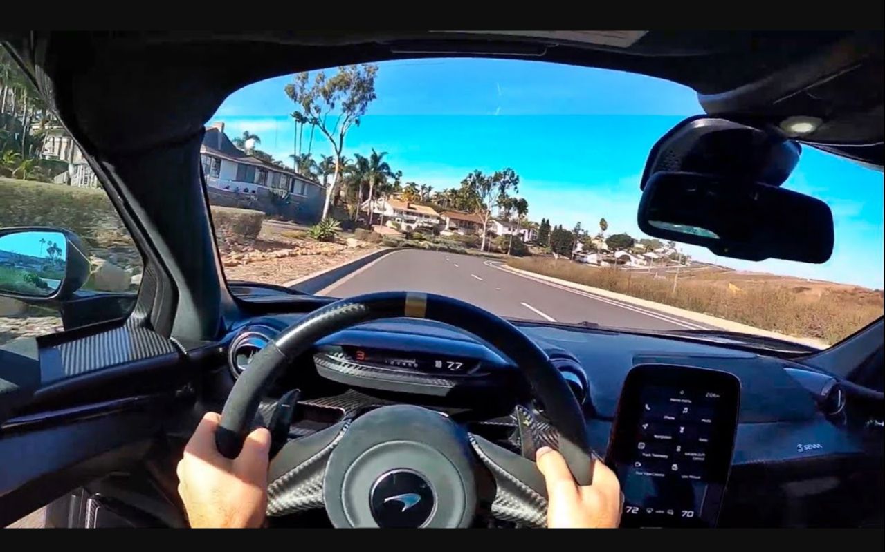 第一视角迈凯伦senna塞纳测试驾驶双耳3d音频