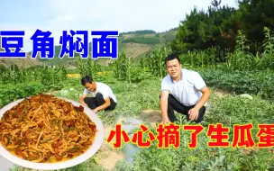 Descargar video: 菜园蔬菜大丰收，霞姐摘一把豆角配腌猪肉焖面吃，看流口水了！