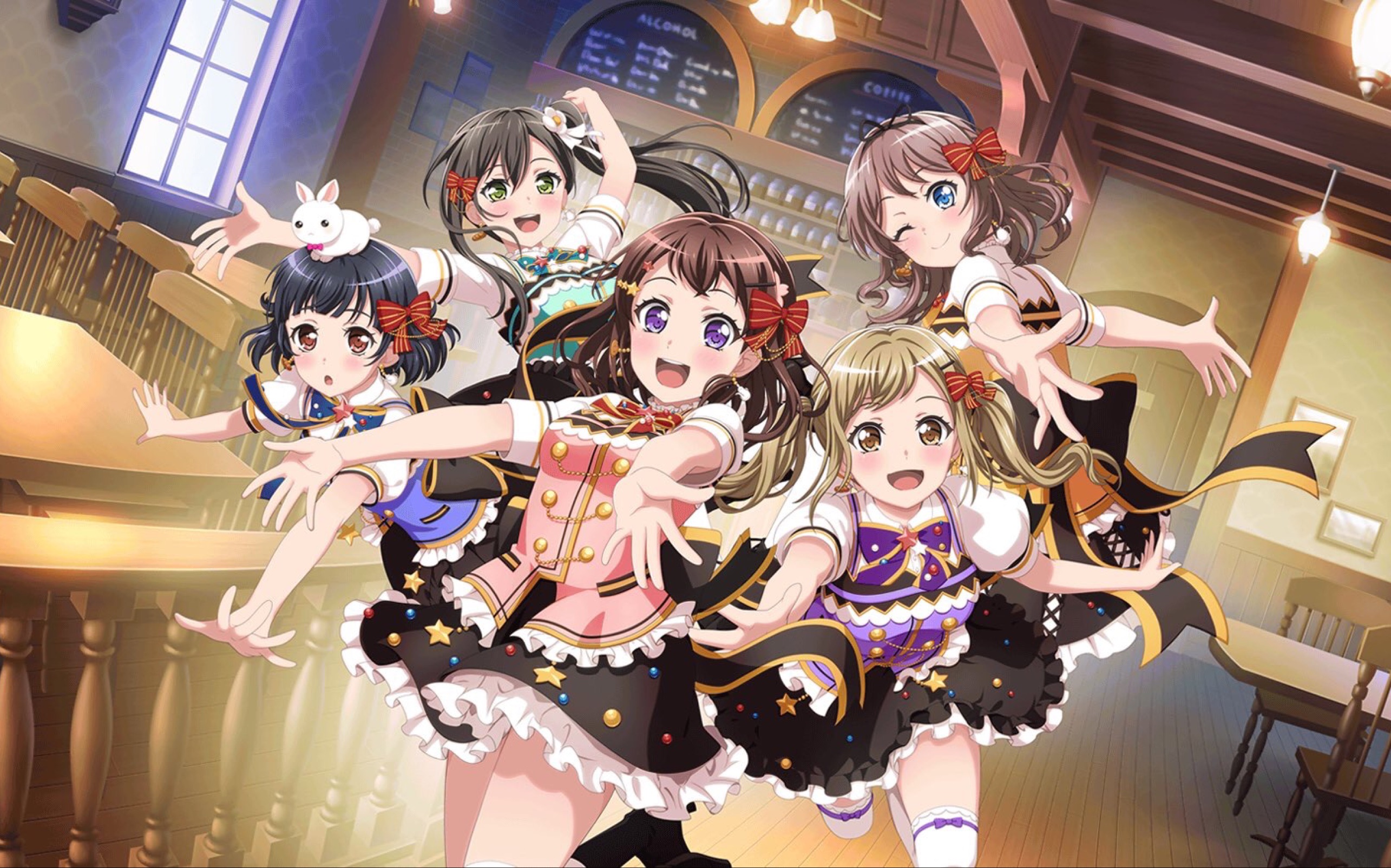 bangdream点兔联动曲目打歌皮肤