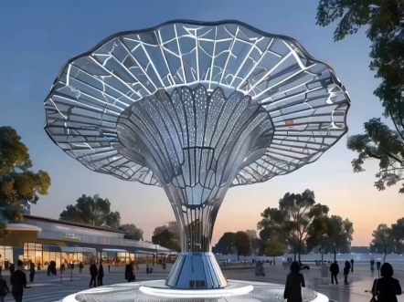 文旅景观照明亮化灯光小品雕塑艺术装置