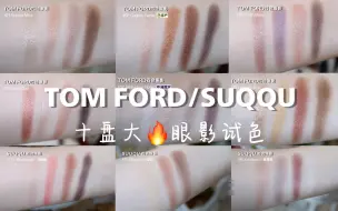 下载视频: 回忆杀！Tom Ford&Suqqu十盘火出圈的眼影试色 美妆界的“理财产品”