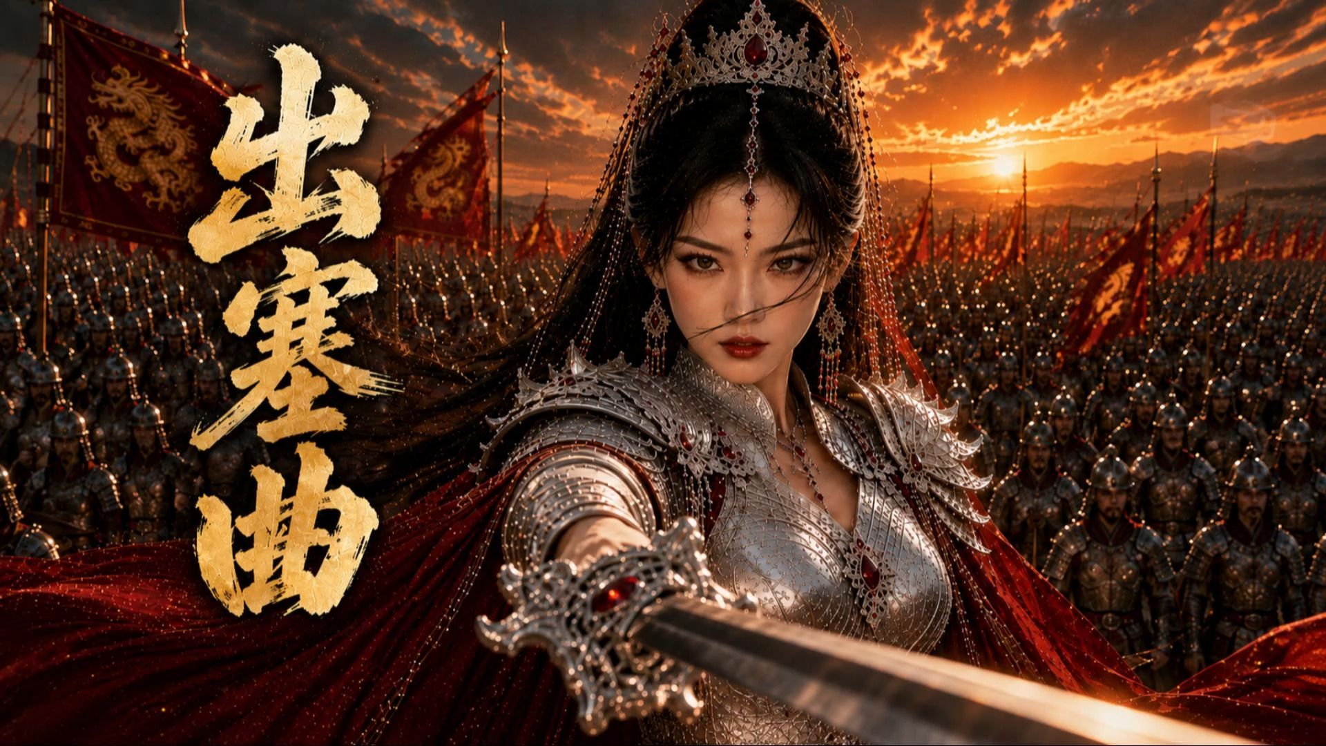 当百万大军列阵边关，这首《出塞曲》一开口，全军沸腾！
