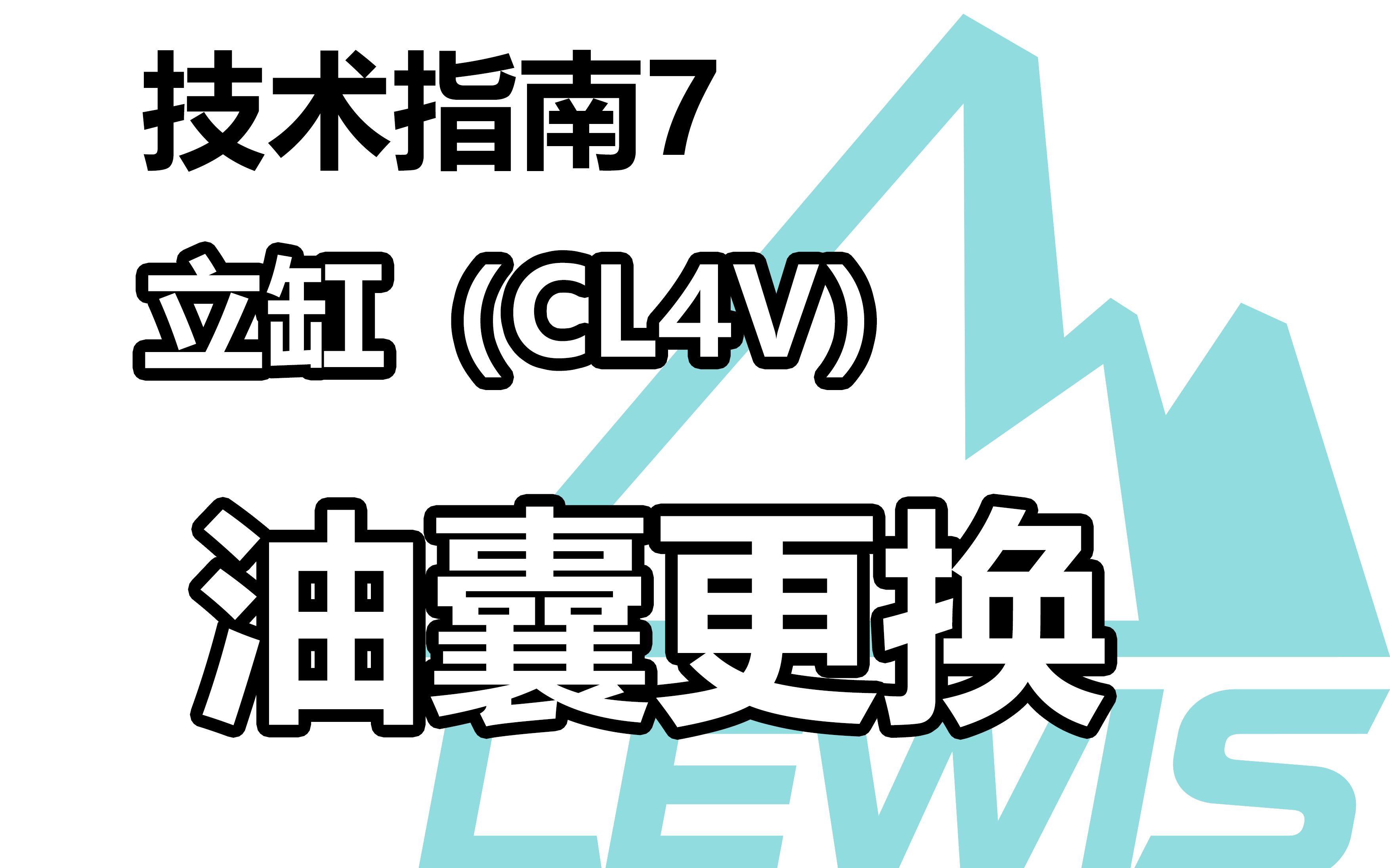 lewis油刹CL4V油囊更换 技术指南7哔哩哔哩bilibili