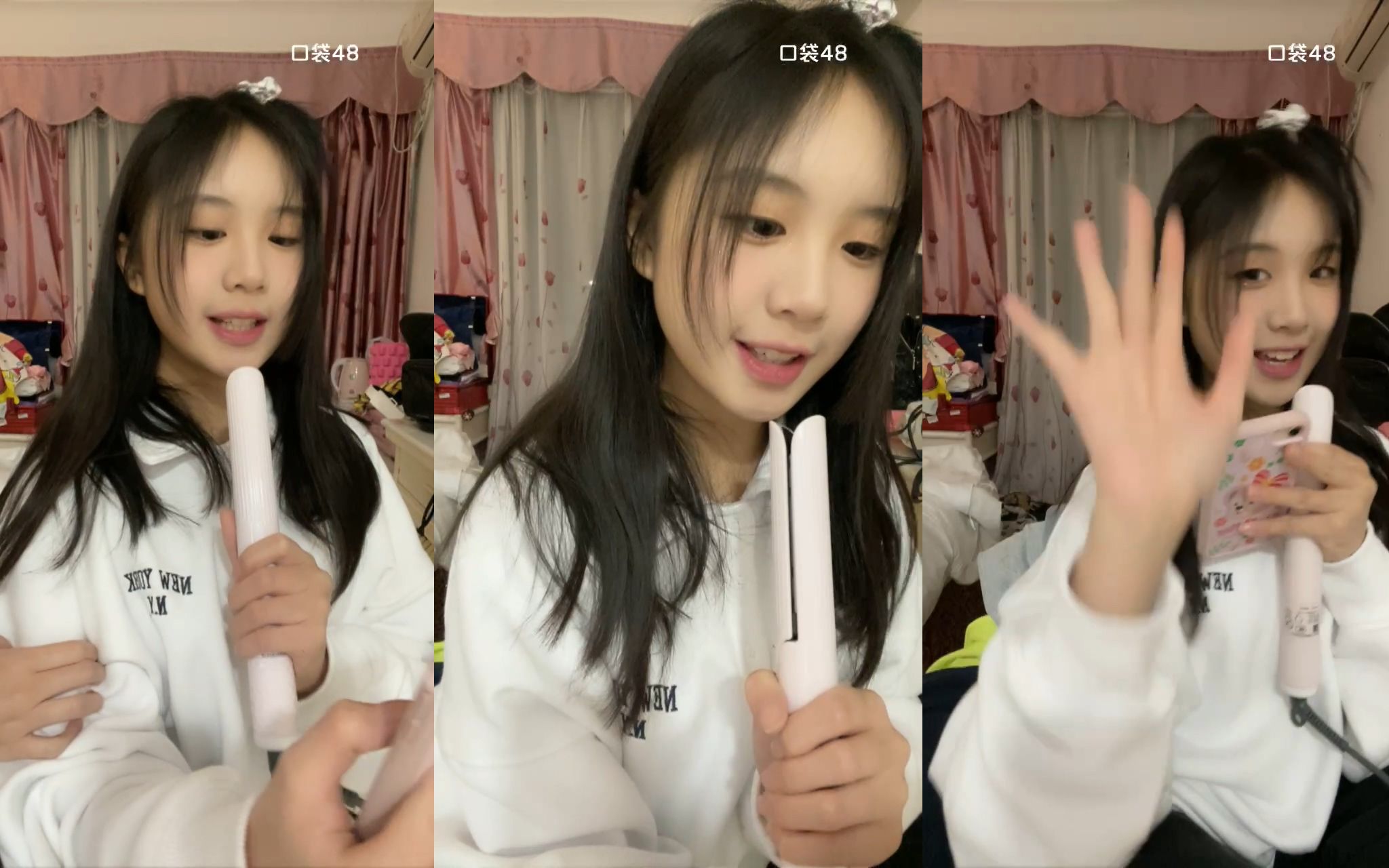 【梁娇】直播唱《夜蝶》 熟练到可以一人分饰两角_哔哩哔哩_bilibili