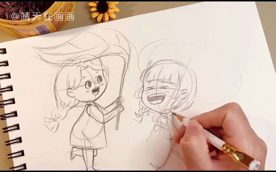 儿童插画速写练习33哔哩哔哩bilibili