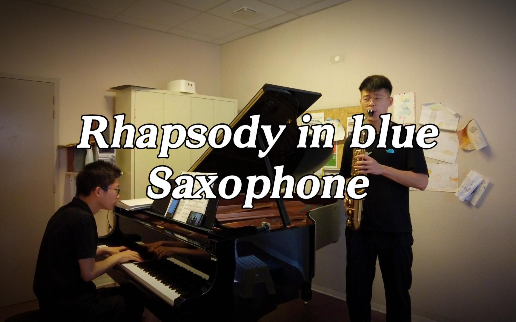 [图]古典萨克斯《Rhapsody in blue》蓝色狂想曲 萨克斯与钢琴