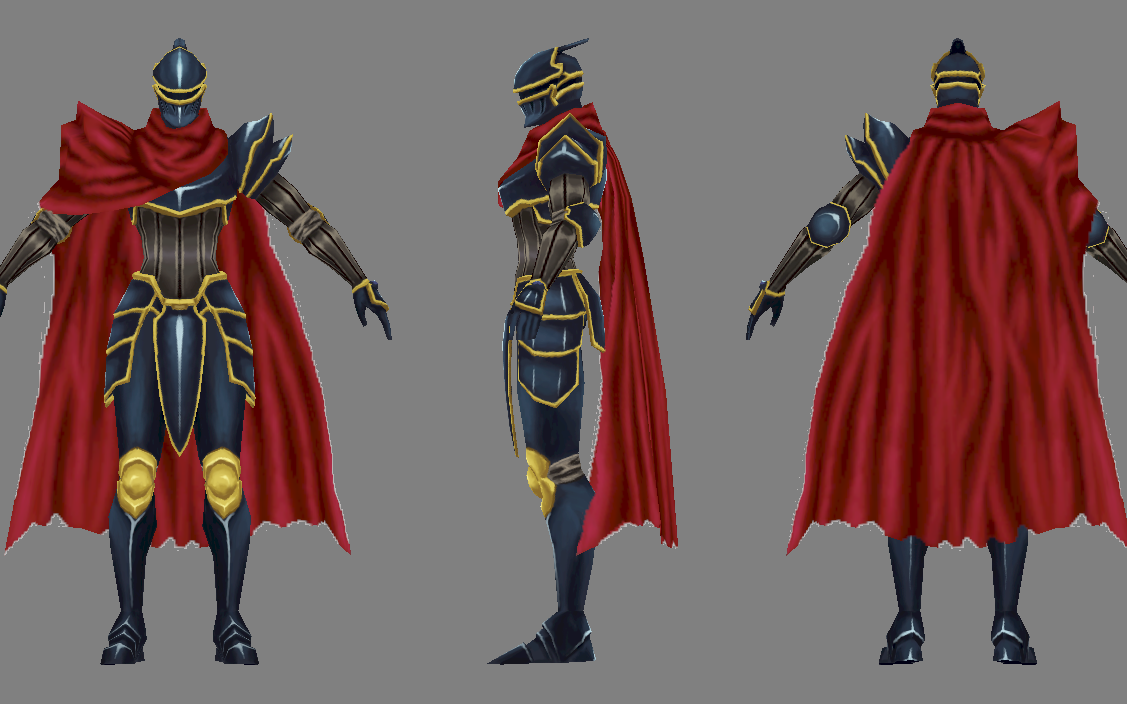 毕业设计_角色_漆黑的莫莫