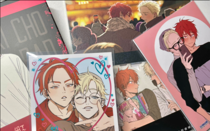 谷子开箱 歌舞伎町badtrip 漫画 拍立得