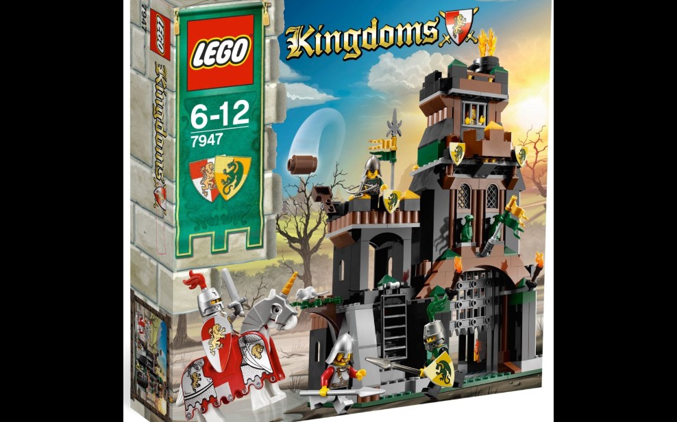 乐高 城堡 7947 监狱高塔救援 速组评测_哔哩哔哩_bilibili