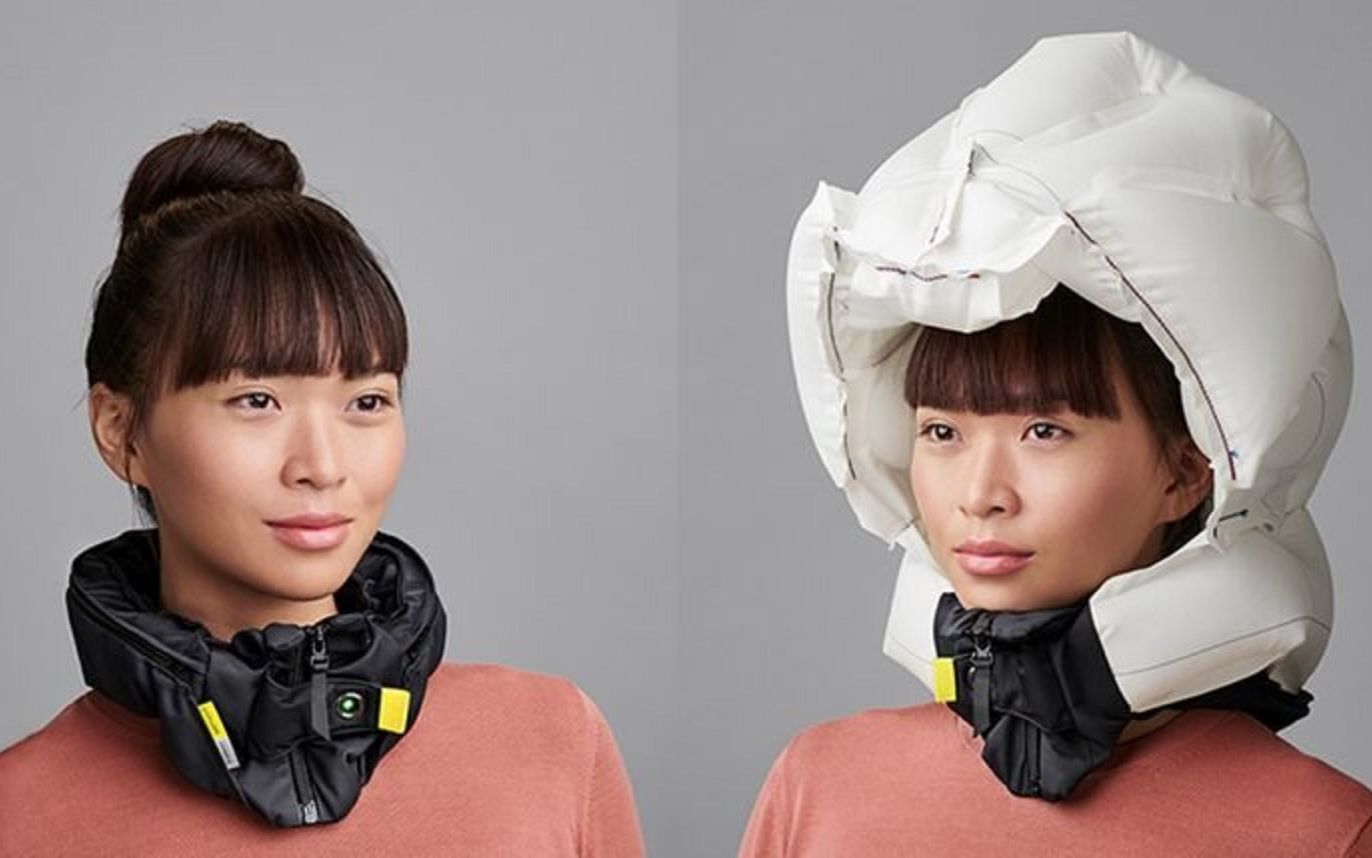 hovding安全气囊骑行头盔