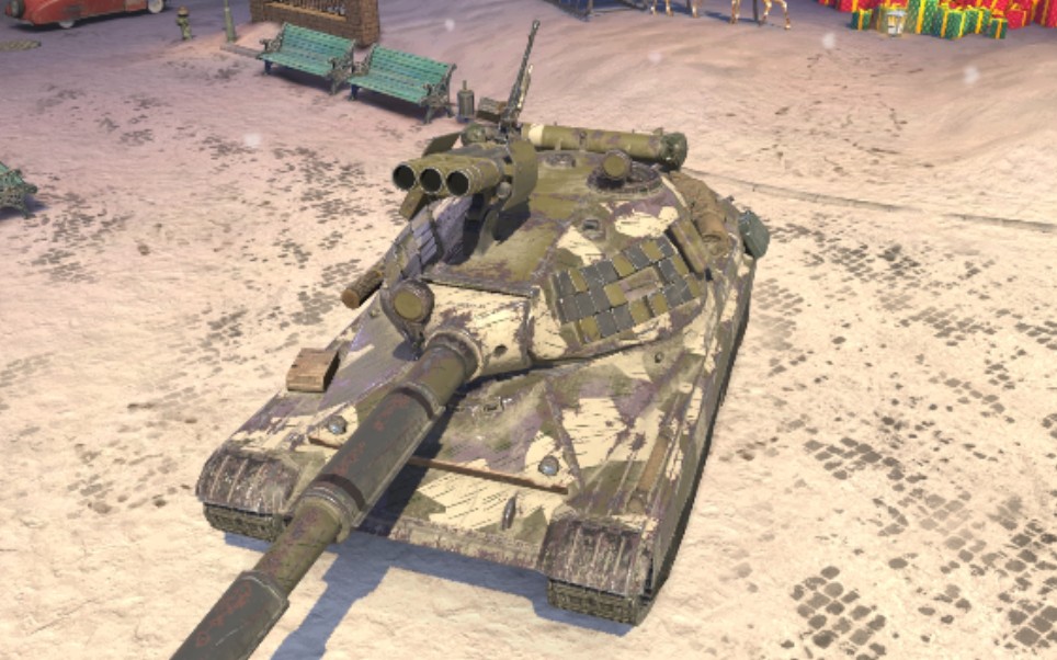 活动作品坦克世界闪击战国服60tp燧石3d风格演示