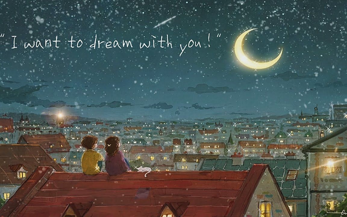 [图]"Dreaming night with you" Peaceful Sleep Music -To you who shines today.