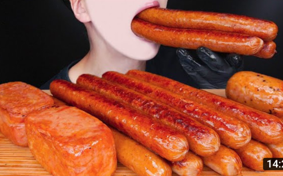 【jimmy】吃香肠,午餐肉