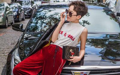 【焦俊艳】纽约街拍花絮,6个look