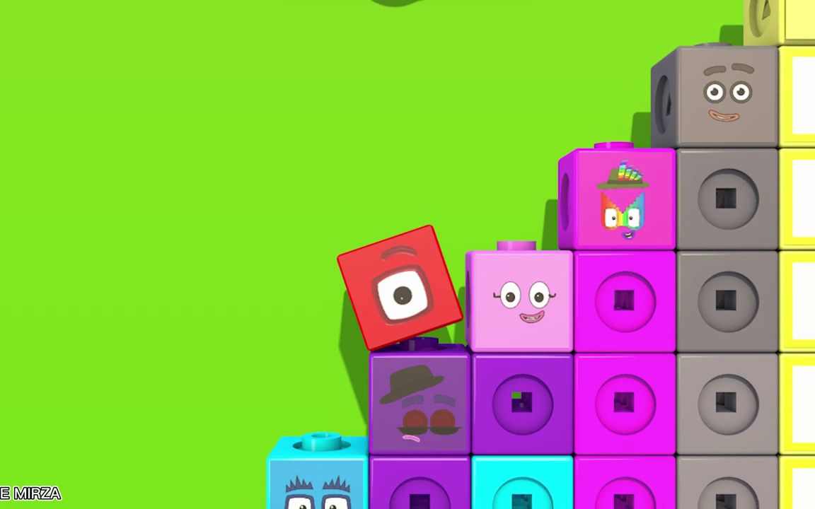 [图]数字积木：Looking Numberblocks 100 , Alphablocks, Alphabet Lore With All CLAY Colorin