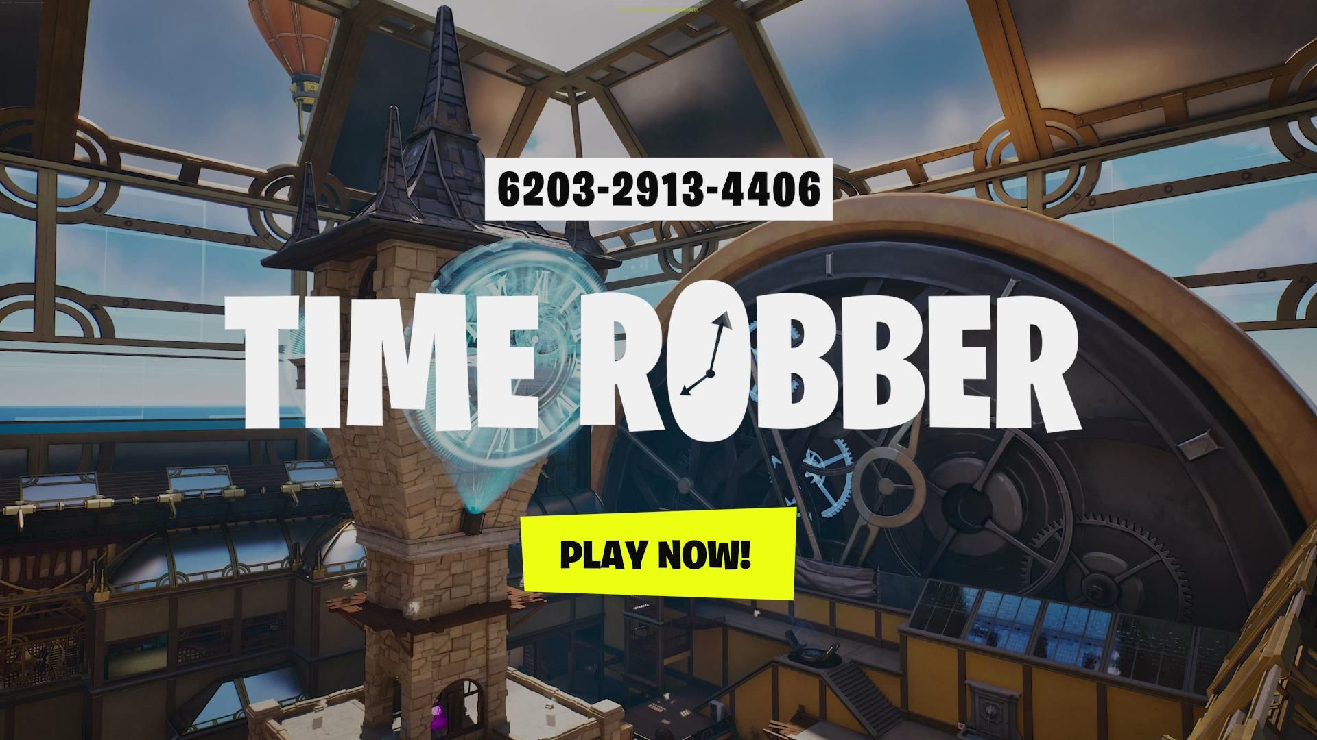 维塔士uefn项目《time robber》现已正式登陆《堡垒之夜》| 宣传片