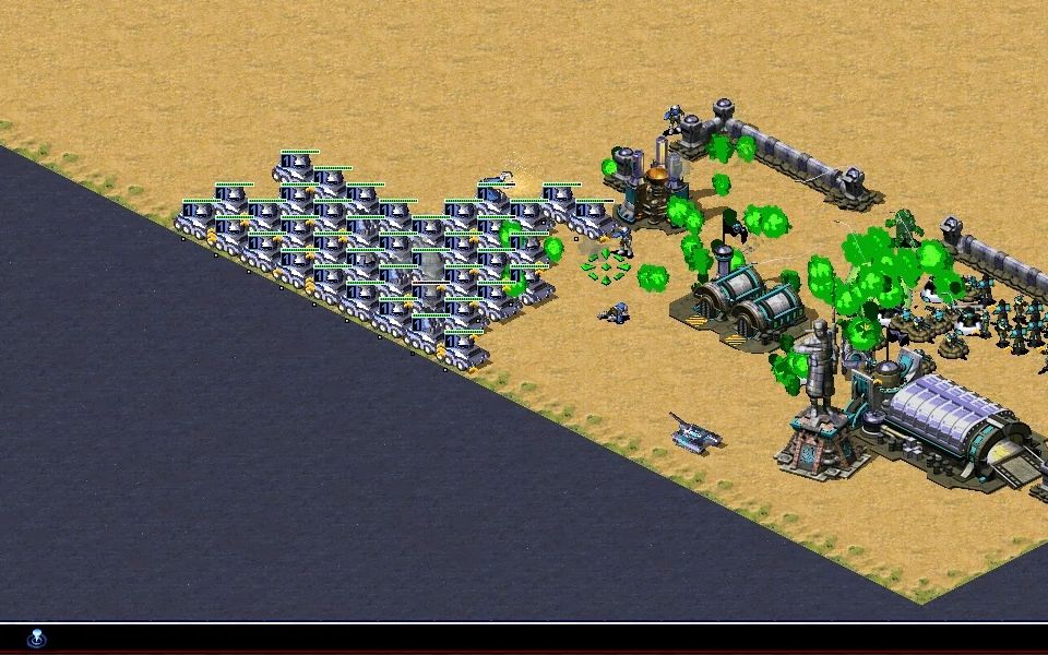 红警磁暴步兵车跑得快射程又远,电击全场