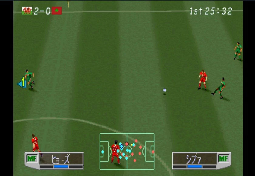 ps1 实况足球3 威尔士世界杯之旅5