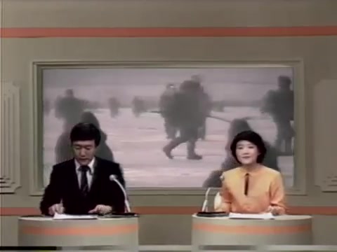 [图]1980年韩国KBS电视台9点新闻周日版《新闻全景》OP