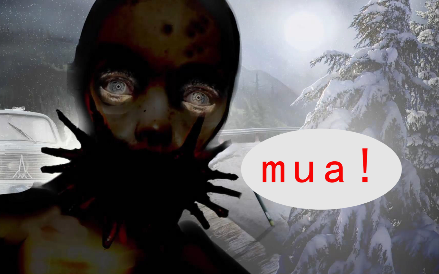 突然闪出的神秘人与最接地气的中文翻译恐怖游戏shiver颤抖剧情流程