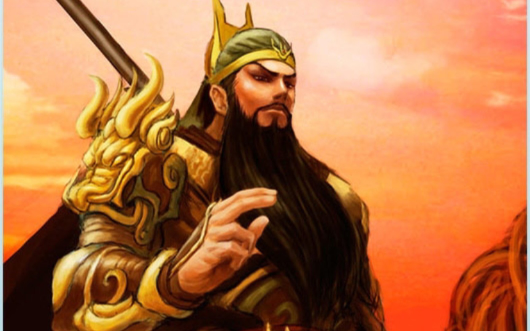 关平:"你我父子齐上焉有一合之将"关羽:"儿子说的在理"_桌游棋牌热门