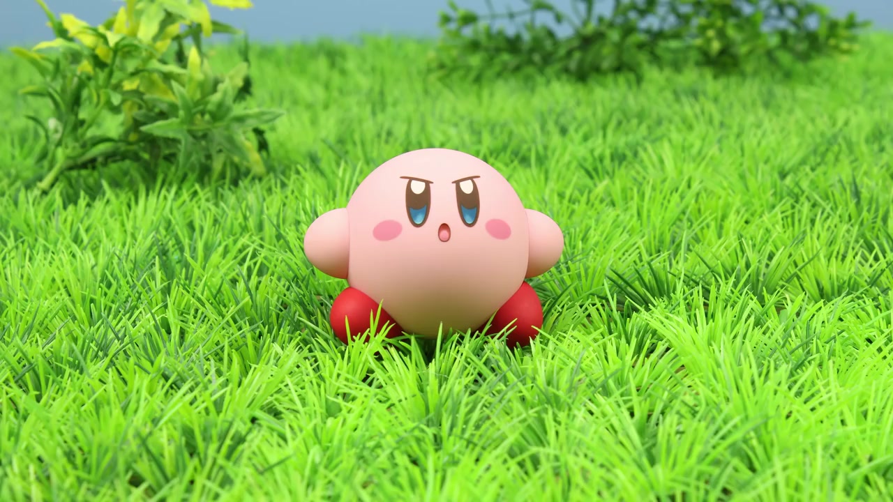 马里奥对决卡比定格动画