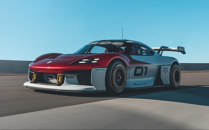 【地平线5】来自未来! 新车保时捷mission r概念赛车线上公开赛试驾.