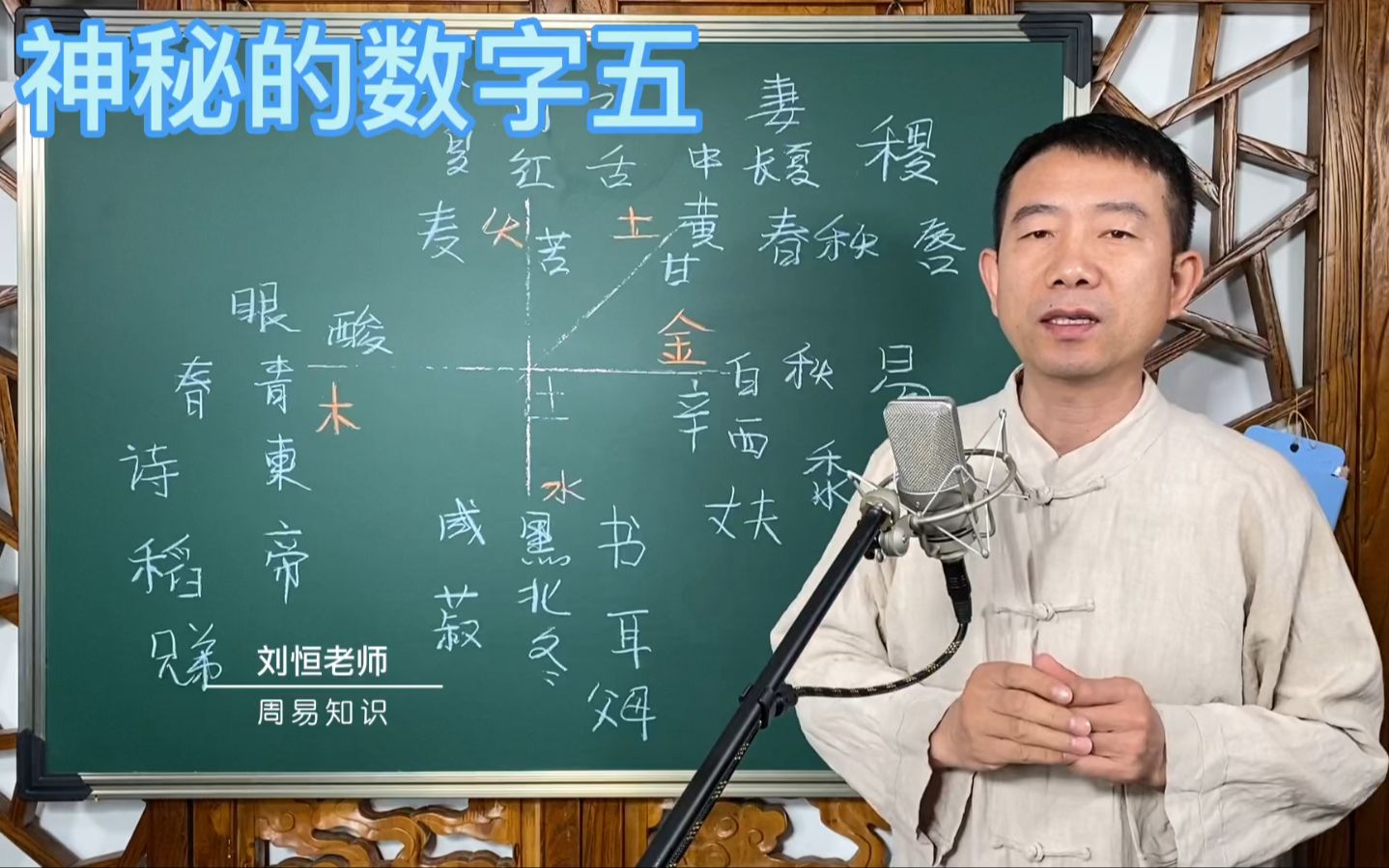 刘恒易经:神秘的数字五哔哩哔哩bilibili