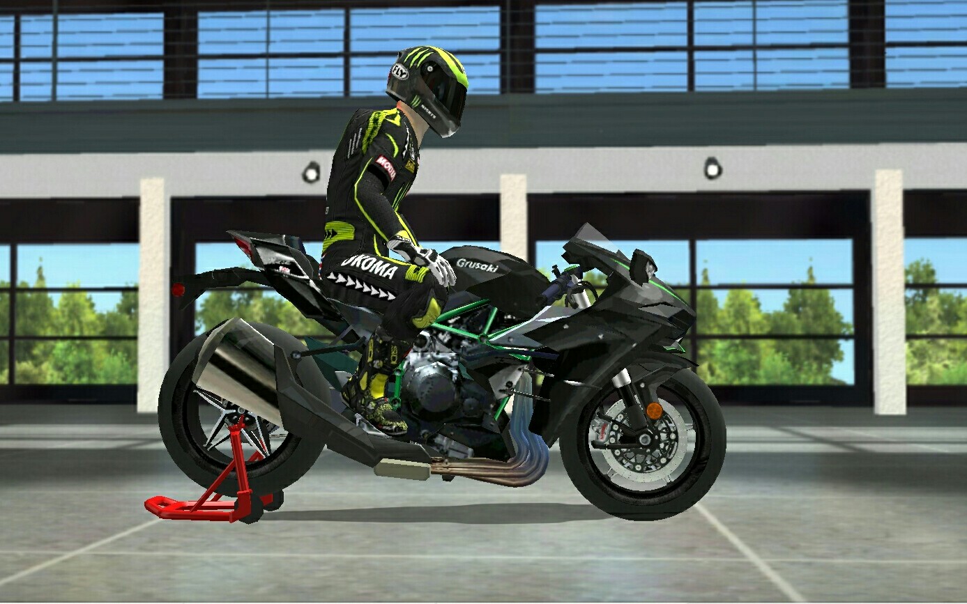 【真实摩托】川崎h2跑山第一场_哔哩哔哩 (゜-゜)つロ 干杯~-bilibili