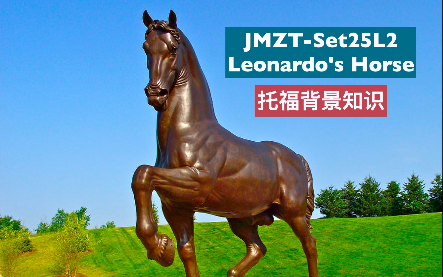 点对点托福背景知识 真题Set25L2 Leonardo's Horse哔哩哔哩bilibili