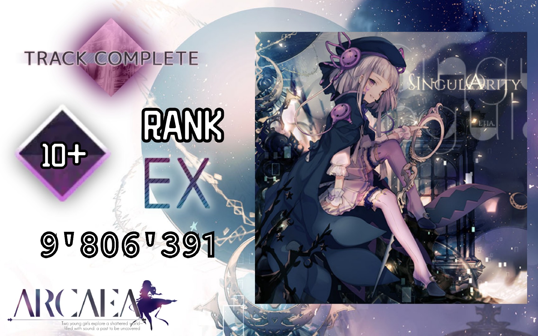 【arcaea/頭元(】singularity future 10 ex 9806391