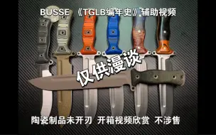 Скачать видео: BUSSE TGLB Team Gemini Light Brigade编年史漫谈 陶瓷制品未开刃 开箱视频欣赏 不涉售