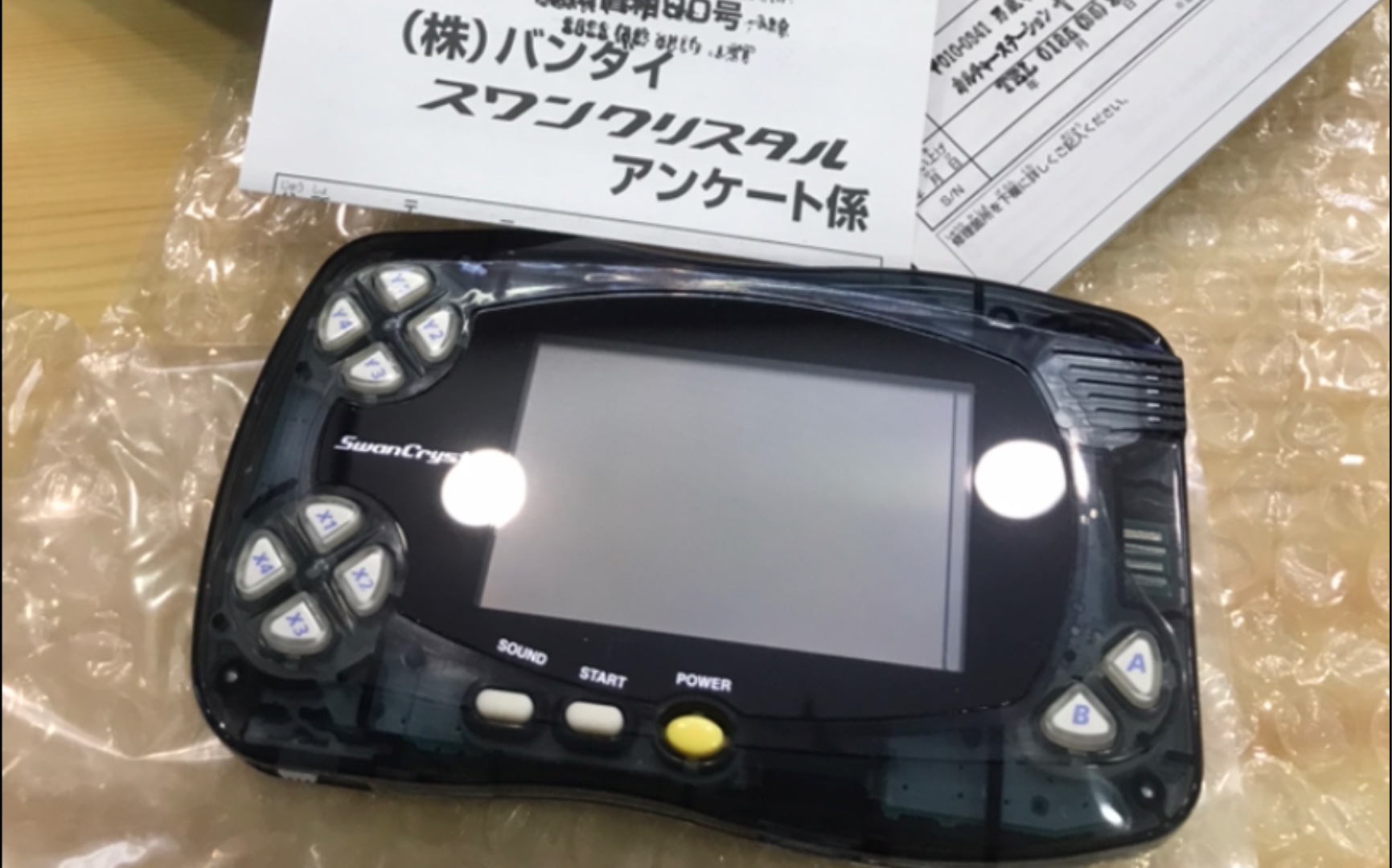 【怀旧任天堂】万代掌机第三弹水晶天鹅wscc