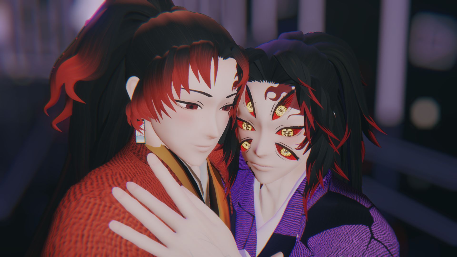 黑死牟:为什么缘一也在这儿?【鬼灭之刃mmd】日黑