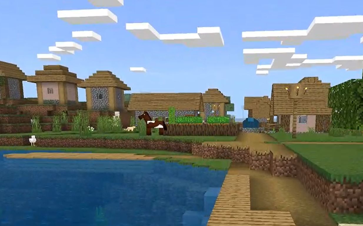 【minecraft1.12.1 生存岛生存】发现村庄!