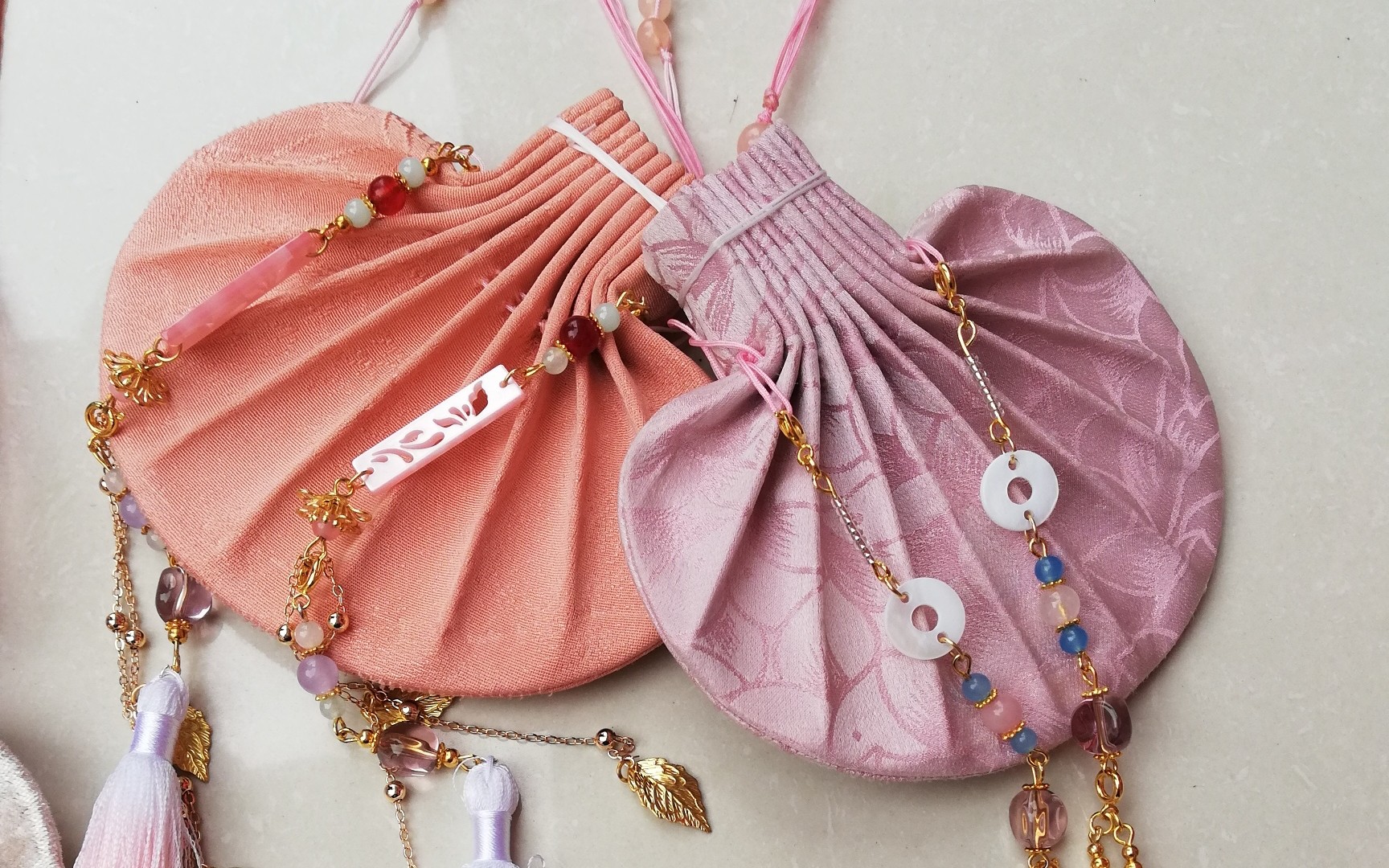 【汉服配饰】出售真丝/正绢腰圆荷包～～_哔哩哔哩 (゜-゜)つロ 干杯