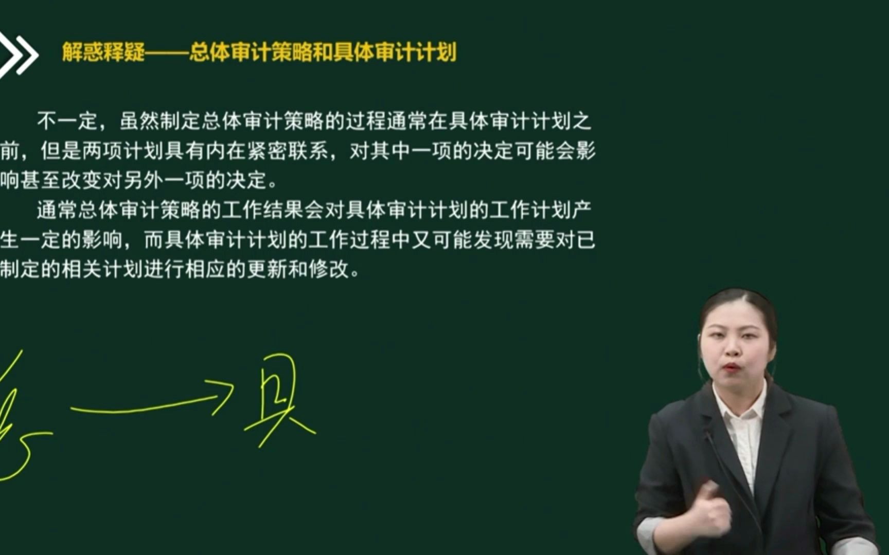 注会|CPA审计:总体审计策略的制定一定在具体审计计划制定之前吗?哔哩哔哩bilibili