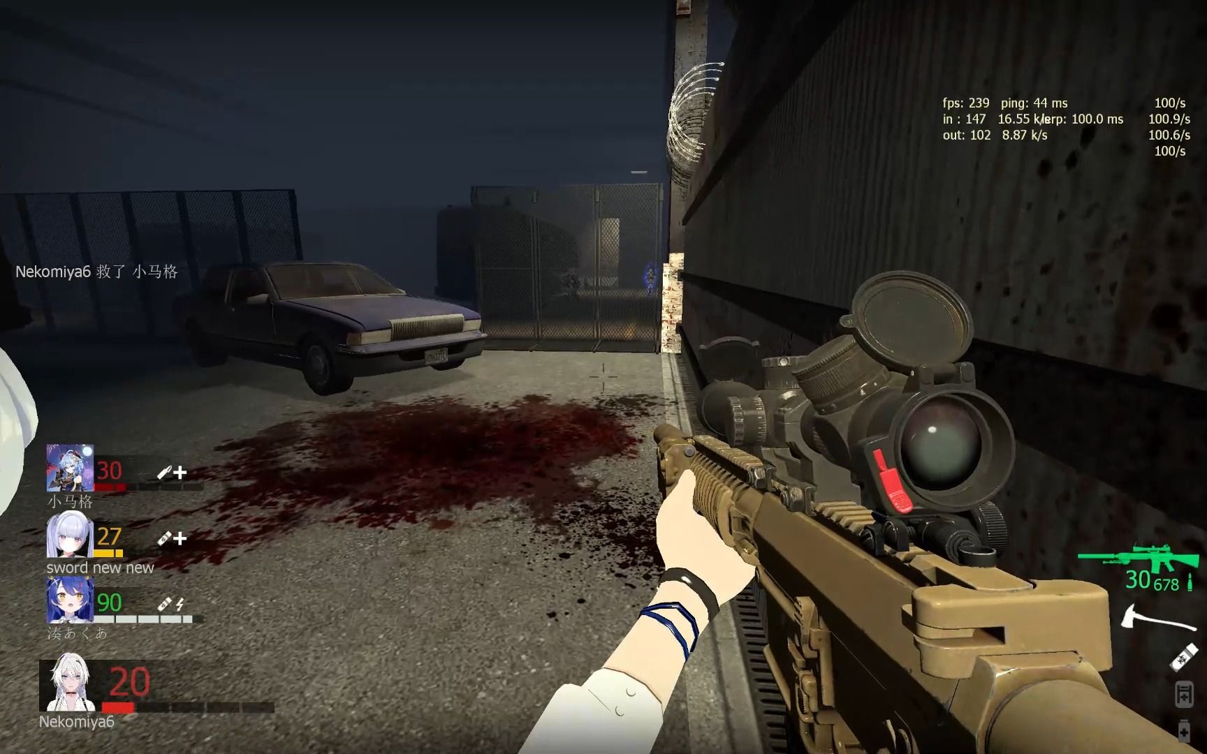 求生之路2绝境28 血腥森林启示录(工坊版)bloodwoodsapocalypse