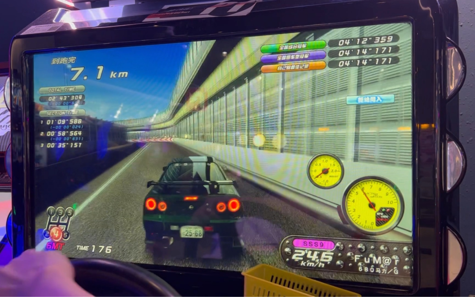 【湾岸5dx 】痴呆线小马力r34车种记录