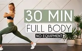 30-Minute Lower-Body Strength Workout with Warm Up - No Equipment at Home